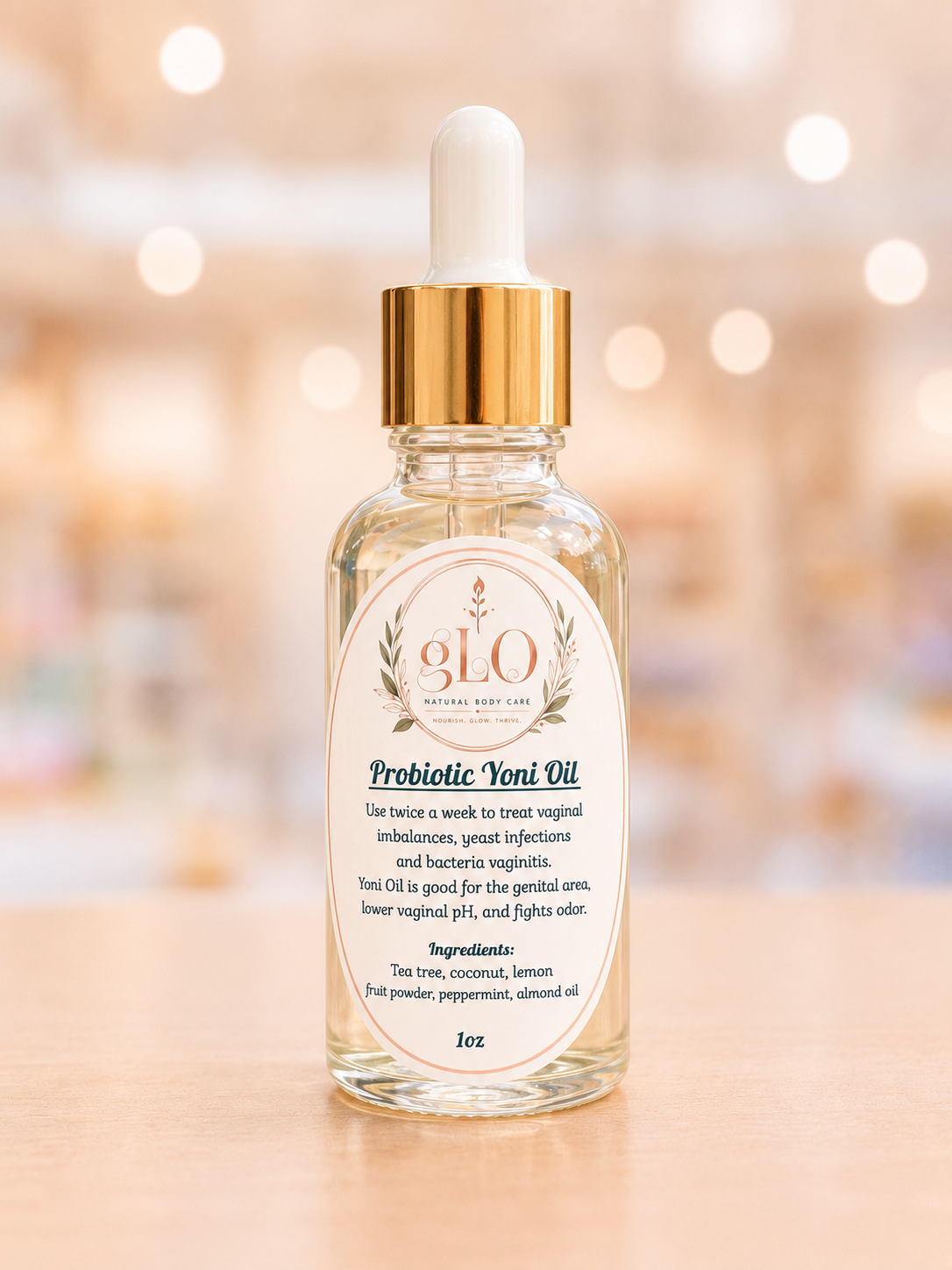 Probiotic Yoni  Oil 4oz