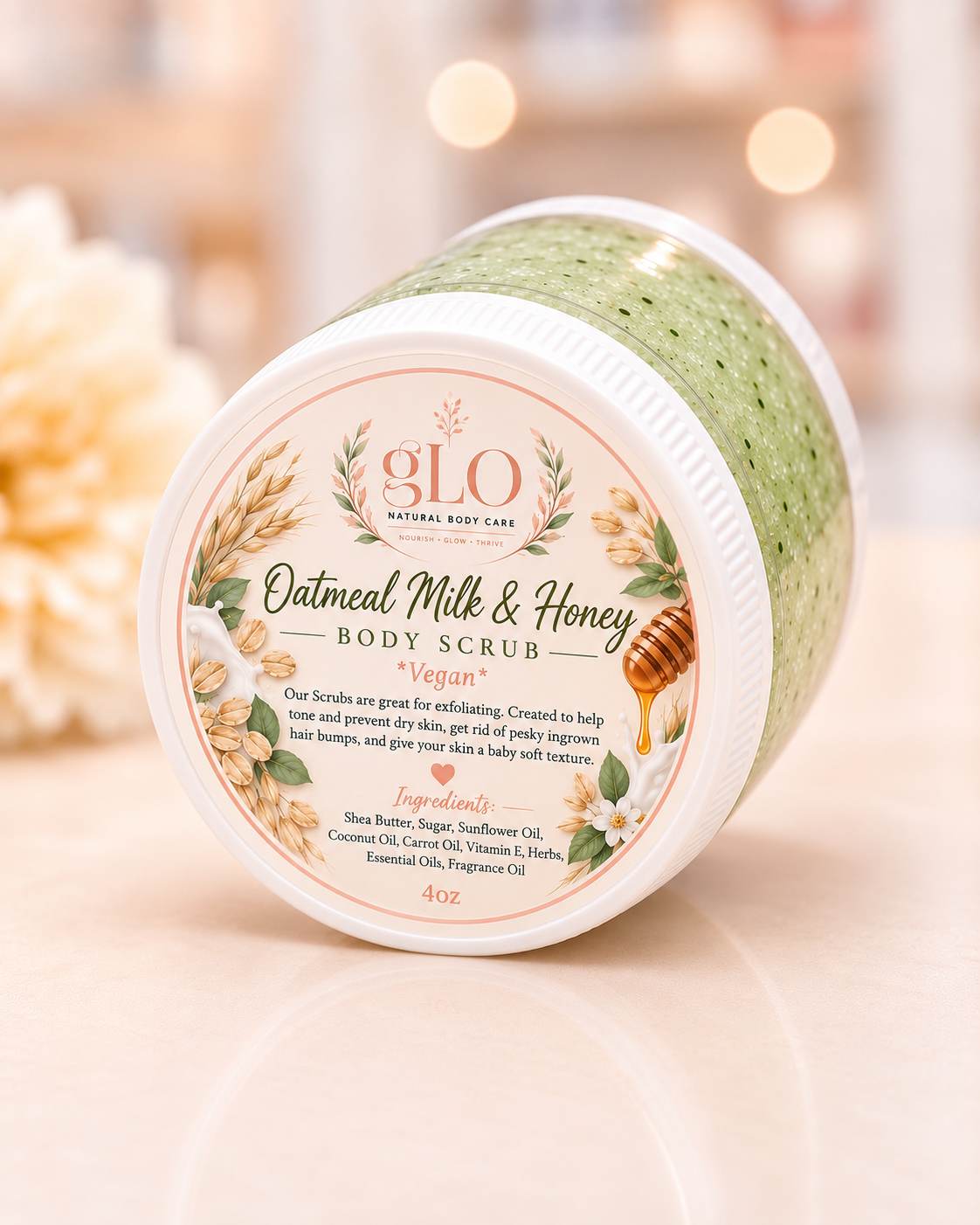 Oatmeal Milk & Honey Body Scrub